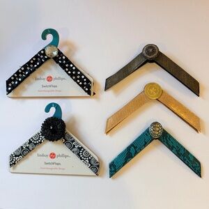 Lindsay Phillips 5 Sets of size Large Straps Like New